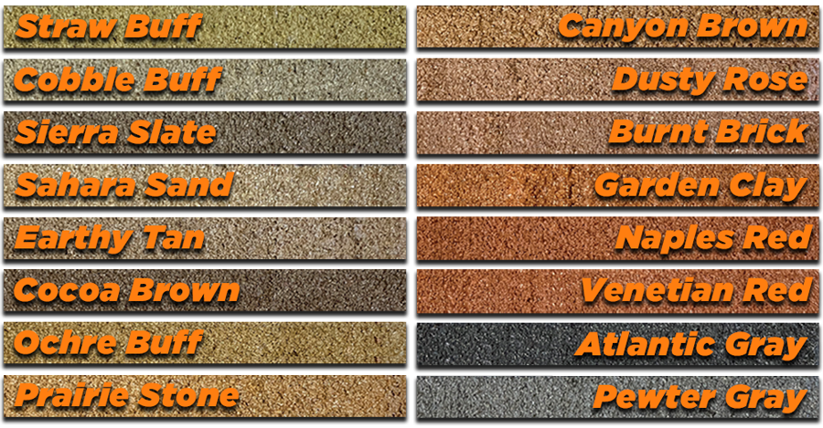 CurbColor™ Swatches