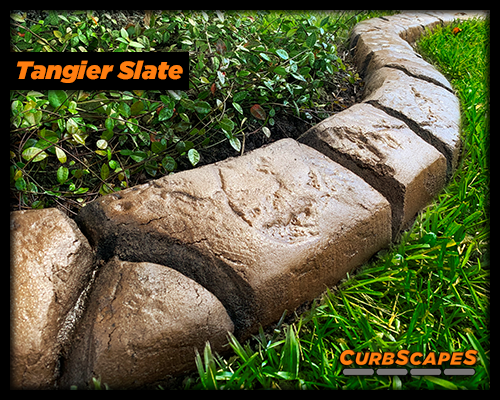 Custom Landscape Curbing Tangier Slate